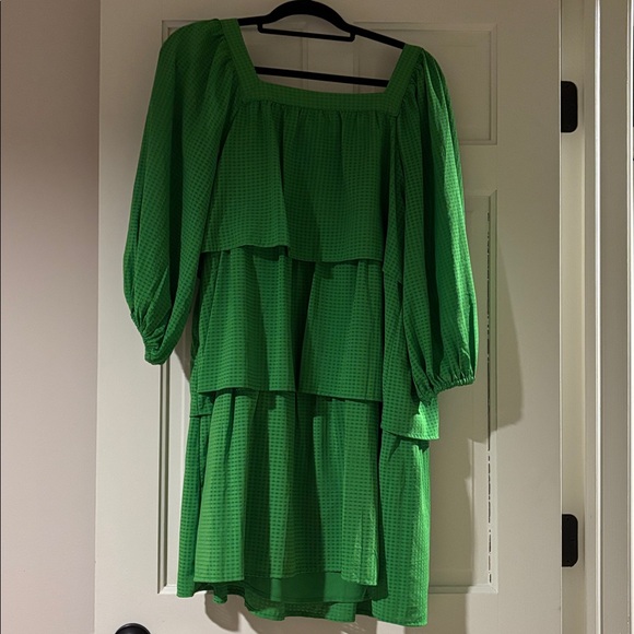 Who what wear green layered dress - Picture 5 of 7